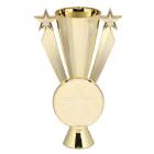 Gold 6" Star Ribbon Series Trophy Cup