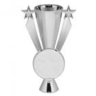Silver 6" Star Ribbon Series Trophy Cup