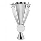 Silver 8" Star Ribbon Series Trophy Cup
