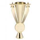 Gold 10" Star Ribbon Series Trophy Cup