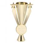 Gold 10" Star Ribbon Series Trophy Cup