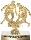 5 1/2" Soccer Double Action Trophy Kit