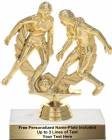 5 1/2" Soccer Double Action Female Trophy Kit