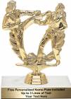 5 3/4" Karate Double Action Female Trophy Kit