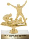 6 1/2" Triple Action Softball Trophy Kit