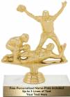 6 1/2" Triple Action Baseball Trophy Kit