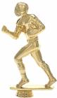 8 1/2" Football Runner Trophy Figure Gold