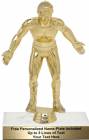 9 1/4" Wrestler Male Trophy Kit