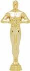 8 1/2" Achievement Male Gold Trophy Figure