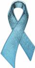 2 1/2" Blue Awareness Ribbon Plaque Mount