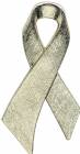 2 1/2" Gold Awareness Ribbon Plaque Mount