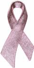 2 1/2" Pink Awareness Ribbon Plaque Mount