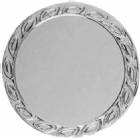 2 1/2" Silver Plaque Trim with 2" Insert Holder