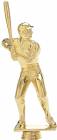 10 1/2" Baseball Batter Gold Trophy Figure