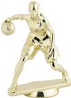 5" Gold Female Crossover Basketball Trophy Figure