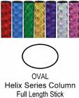 Oval Helix Trophy Column Full 45" stick