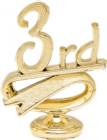 3rd Place 2 1/4" Trophy Trim Piece