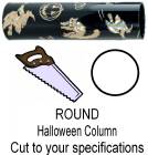 Round Halloween Trophy Column - Cut to Length