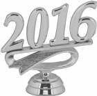 2 1/4" Silver "2016" Year Date Trophy Trim Piece