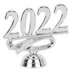 2 1/2" Silver "2022" Year Date Trophy Trim Piece