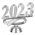 2 1/2" Silver "2023" Year Date Trophy Trim Piece