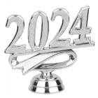2 1/2" Silver "2024" Year Date Trophy Trim Piece