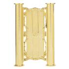 Gold 10 1/4" 2-Column Riser with Plate Holder