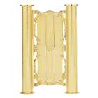 Gold 10 1/4" 2-Column Riser with Plate Holder