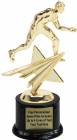 8" Wrestling Male Star Series Trophy Kit with Pedestal Base