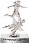 6 3/4" Soccer Female Star Series Trophy Kit