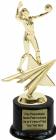 8" Volleyball Female Star Series Trophy Kit with Pedestal Base