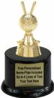 5" Golf Ball & Clubs Trophy Kit with Pedestal Base