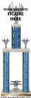 Double Column Trophy Kit 27DBL-SQ