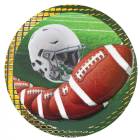 2" Dazzle Football Trophy Insert