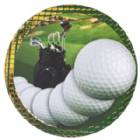 2" Dazzle Golf Trophy Insert