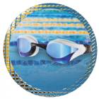 2" Dazzle Swimming Trophy Insert