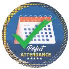 2" Dazzle Perfect Attendance Trophy Insert