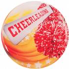 2" Cheerleader Epoxy Dome Trophy Insert