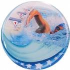 2" Swimming Epoxy Dome Trophy Insert