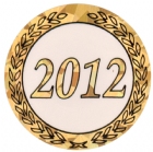 2" Hologram 2012 Year Mylar Trophy Insert