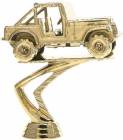 4 3/4" Jeep Gold Trophy Figure