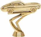 4" Corvette Gold Trophy Figure