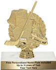 5 1/2" Wreath Series Hockey Trophy Kit