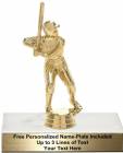 4 1/2" Junior League Male Baseball Trophy Kit