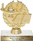 4 3/4" Wreath Series Lamp of Knowledge Trophy Kit