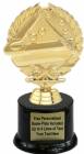 6 1/2" Wreath Series Pool Trophy Kit with Pedestal Base