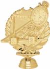 4 1/2" Wreath Series Swimming Gold Trophy Figure