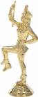 4 3/8" Majorette Trophy Figure Gold