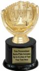 5" Baseball Holder Trophy Kit with Pedestal Base