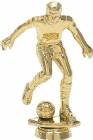 3" Soccer Male Gold Trophy Figure